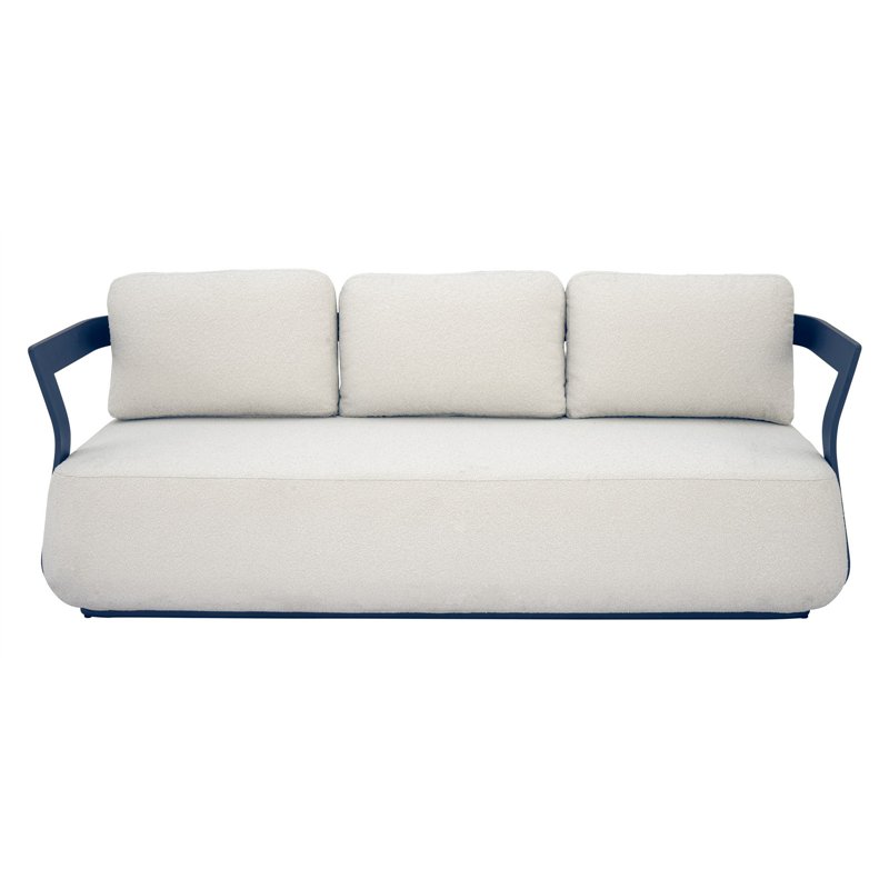Greenwood Monaco Aluminum Lounge Set - Blue