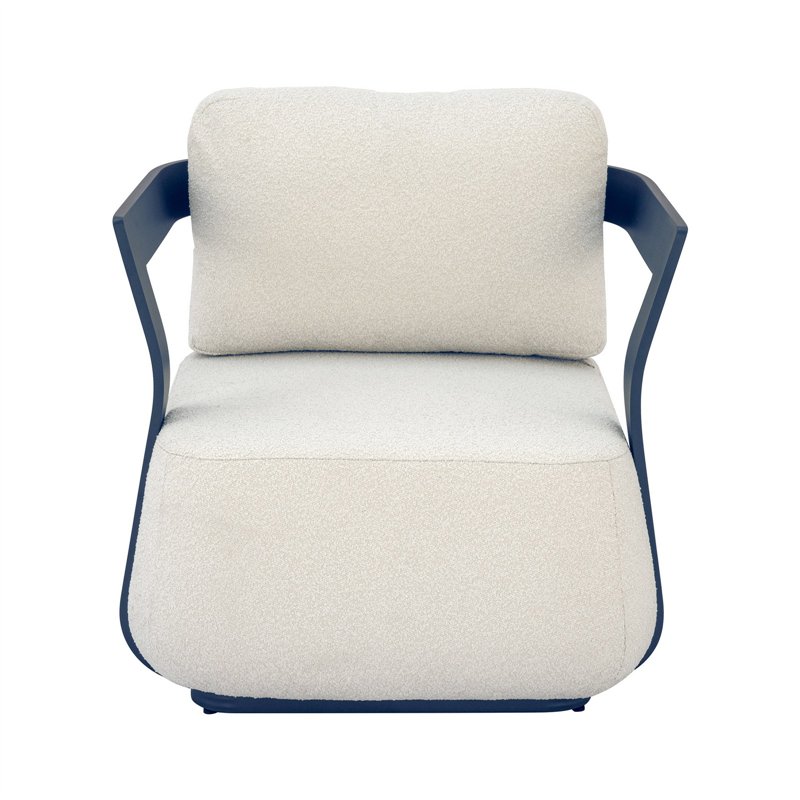 Greenwood Monaco Aluminum Lounge Set - Blue