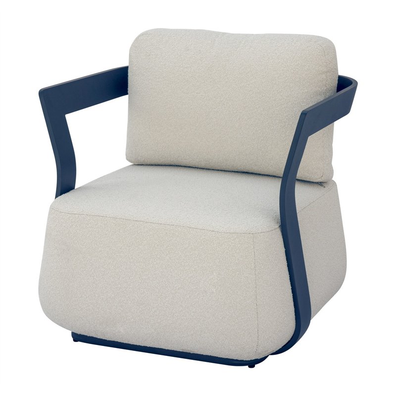 Greenwood Monaco Aluminum Lounge Set - Blue