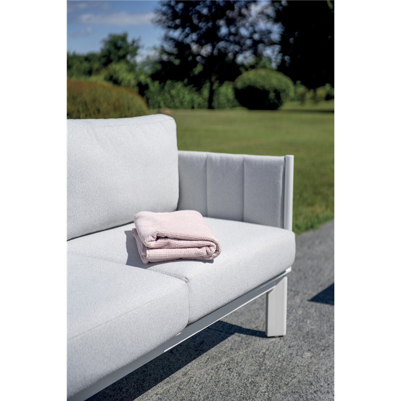 Set da Giardino Cannes In Alluminio - Bianco Greenwood