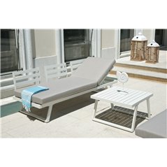 Set Angolare Tunisi - Bianco