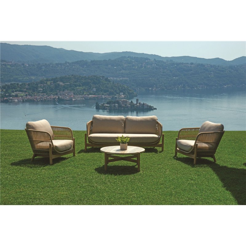 Greenwood Set Lamezia In Acacia Fsc - Finitura Color Teak