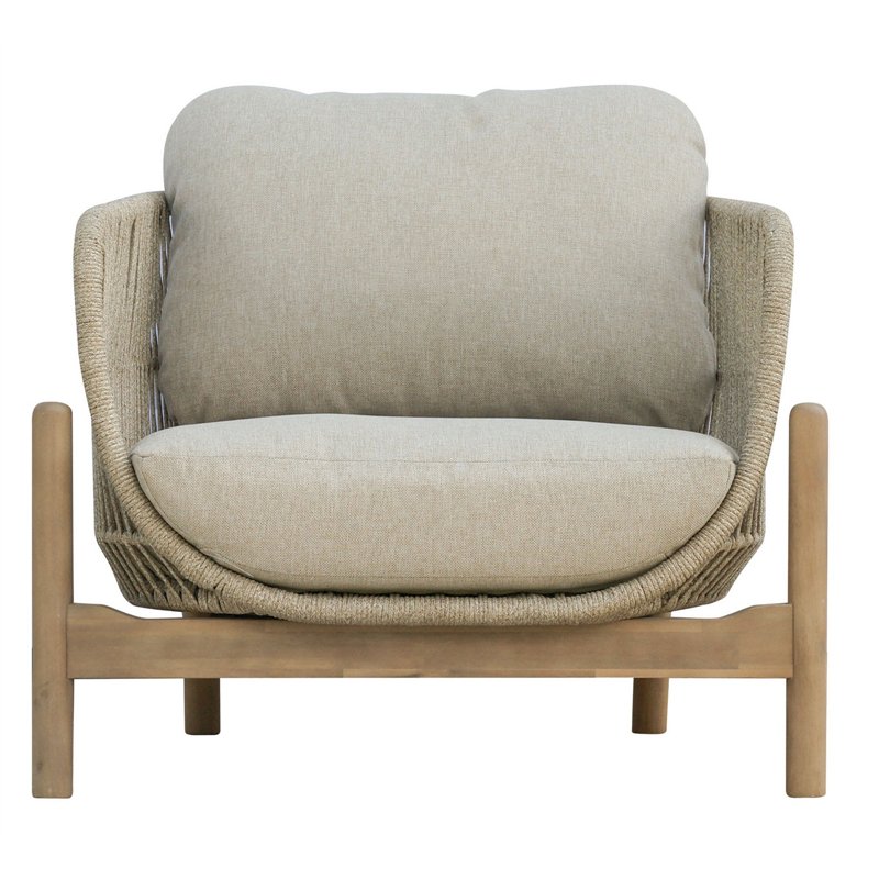 Greenwood Lamezia Lounge Set in FSC Acacia - Teak Color Finish