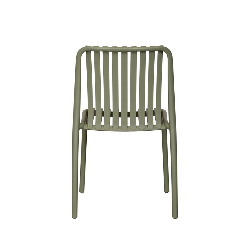 Sedia da Giardino Como In Polipropilene Con Fibra Di Vetro  - Verde Greenwood