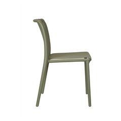 Sedia Como In Polipropilene Con Fibra Di Vetro  - Verde