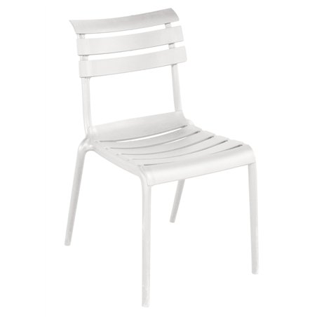 Sedia Olbia senza Braccioli In Polipropilene Con Fibra Di Vetro - Bianco