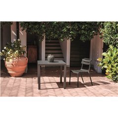 Sedia Monza In Polipropilene Con Fibra Di Vetro - Antracite