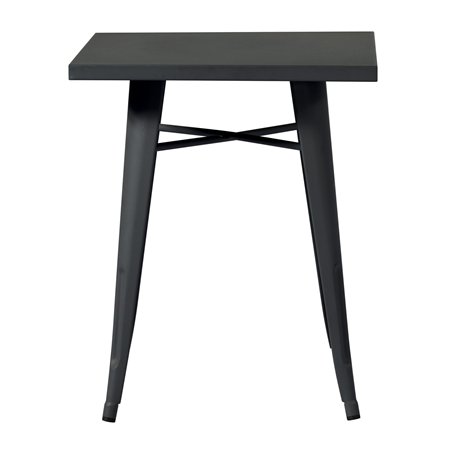 Tavolo In Lamiera 60x60 cm - Piombo