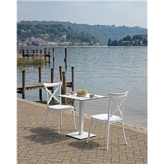 Basamento In Acciaio - 11,50 Kg - Bianco Greenwood