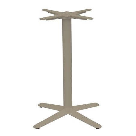 Basamento In Ghisa E Acciaio - 8 Kg - Tortora