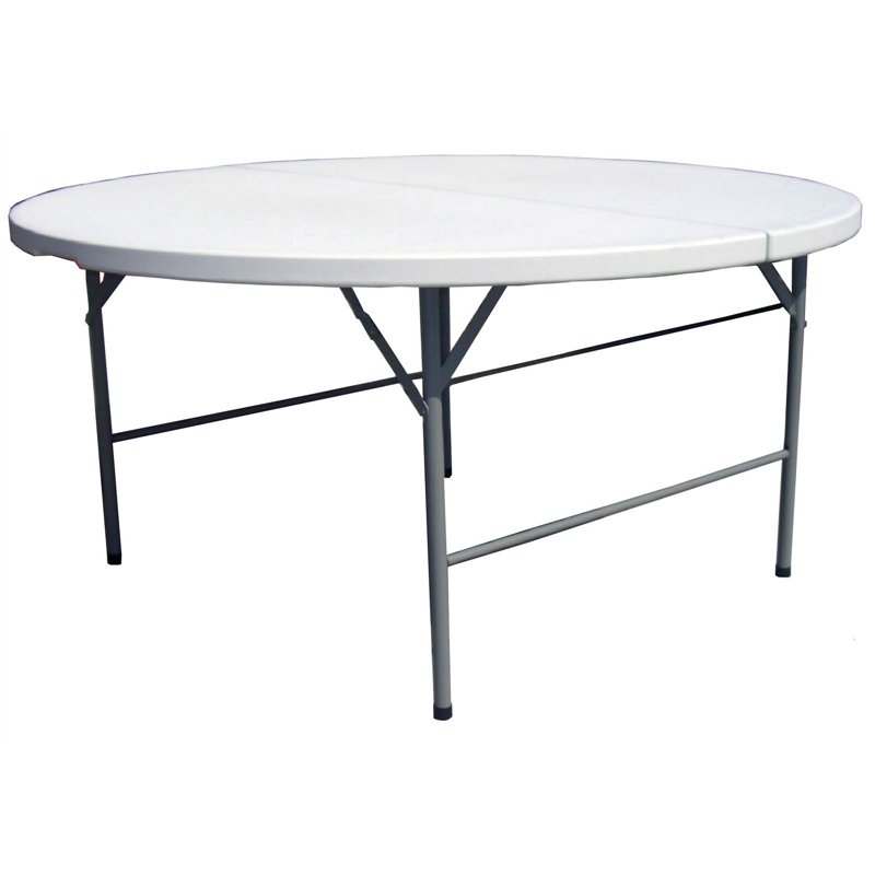 Greenwood Polyethylene Catering Garden Table Ø150 cm - Folding