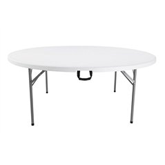 Tavolo Catering In Polietilene Ø180 cm - Pieghevole