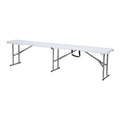 Panca Catering In Polietilene 180x28 cm - Pieghevole