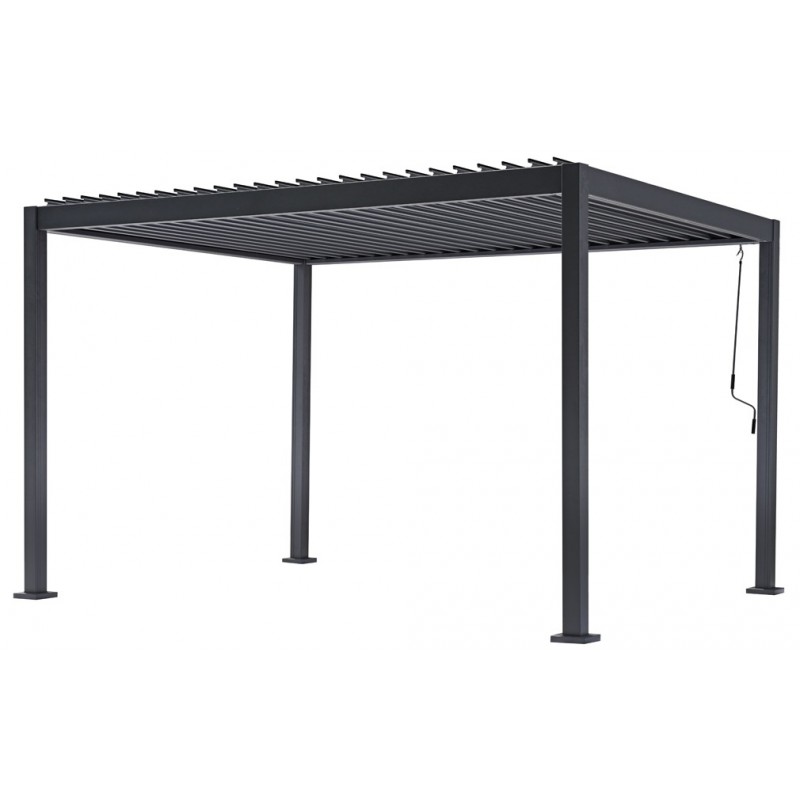 Greenwood Pergola Texas In Alluminio 3x4 mt Antracite