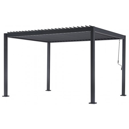 Greenwood Pergola Texas In Alluminio 3x4 mt Antracite