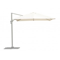 Greenwood Ombrellone Colorado In Alluminio con Palo Laterale 3x4 mt Ecru' - Creta