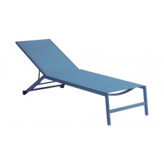 Greenwood Lettino In Alluminio - Blu