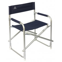 Sedia da Giardino Regista In Alluminio - Blu - Pieghevole Greenwood