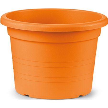 Vaso Cilindro Plastica 40 cm Melon FINE SERIE