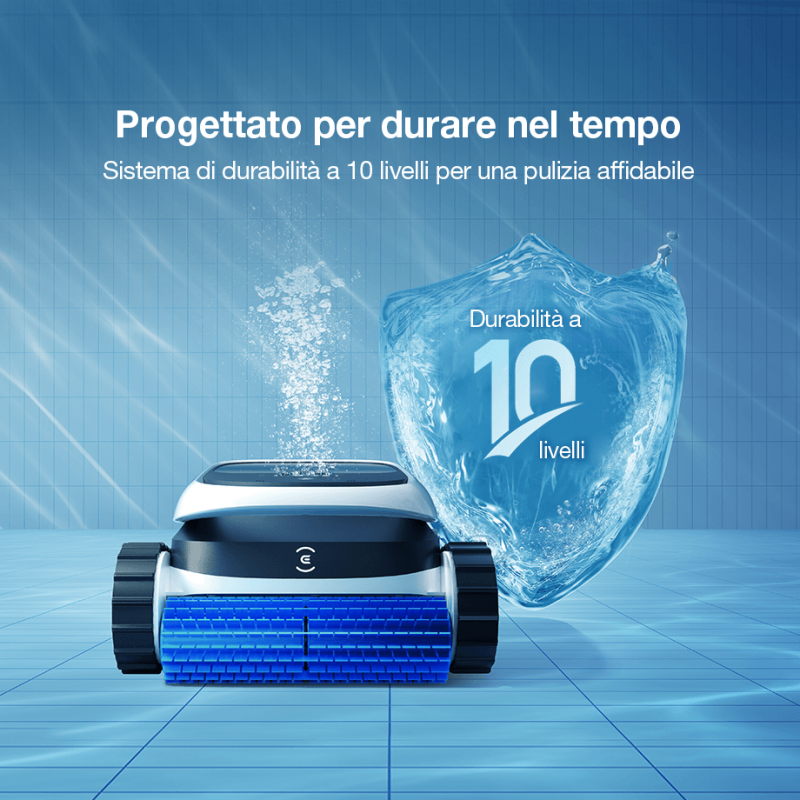 ECOVACS ULTRAMARINE P1 Cordless Automatic Pool Cleaning Robot ECOVACS ULTRAMARINE P1 Cordless Automatic Pool Cleaning Robot