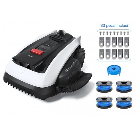 Robot Tagliaerba Automatico ECOVACS serie GOAT O1200 LiDar PRO Care Kit