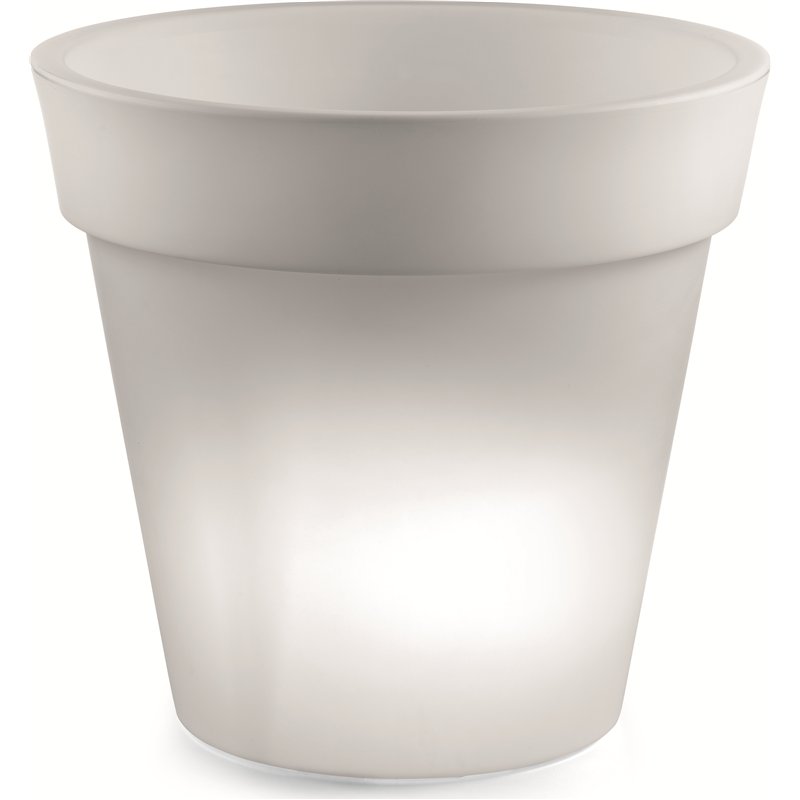 Illuminated Round Easy Pot