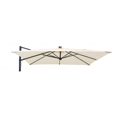 Copertura di Ricambio Ecru' per Ombrellone da Giardino Florida 3x3 mt E5011 E5023  Greenwood