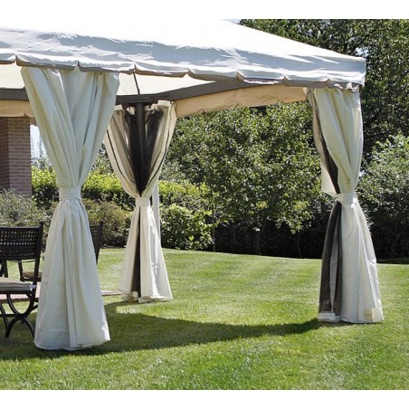 Set Tende Laterali Per Gazebo 6x3 mt GAZ063 Greenwood