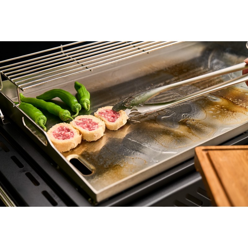 Piastra Napoleon a gas PLANCHA ROGUE PRO PHANTOM 30 con Bruciatore Laterale a Infrarossi nero cod. RP30SIB-PK