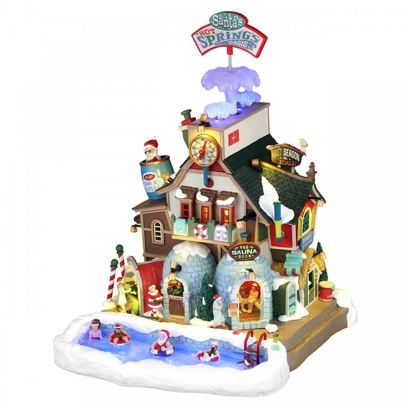 Santa'S Hot Springs Oasis con Alimentatore 4.5V Cod. 65522