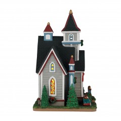 Spruce Valley Church with 4.5V Adapter Ref. 65553