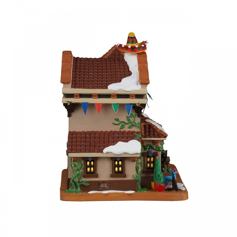 Christmas Fiesta Tamale Shop con Alimentatore 4.5V Cod. 65560