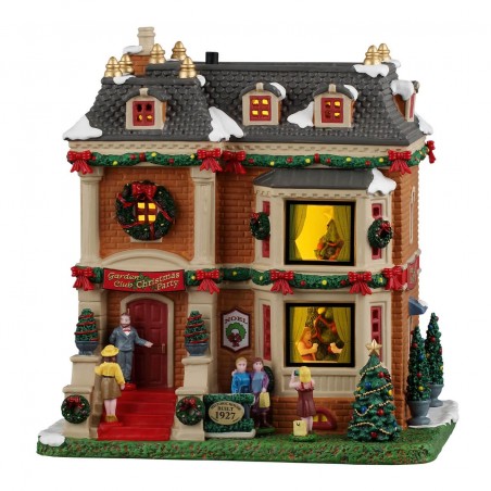 Garden Club Christmas Party with 4.5V Adapter Ref. 65580