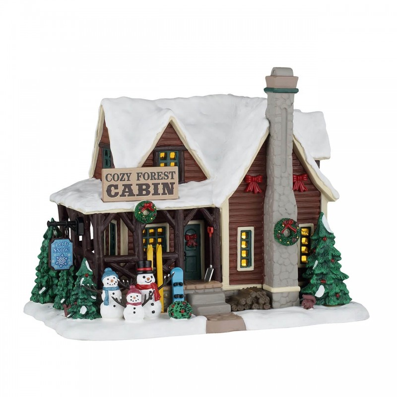 Cozy Forest Cabin with 4.5V Adapter Ref. 65535