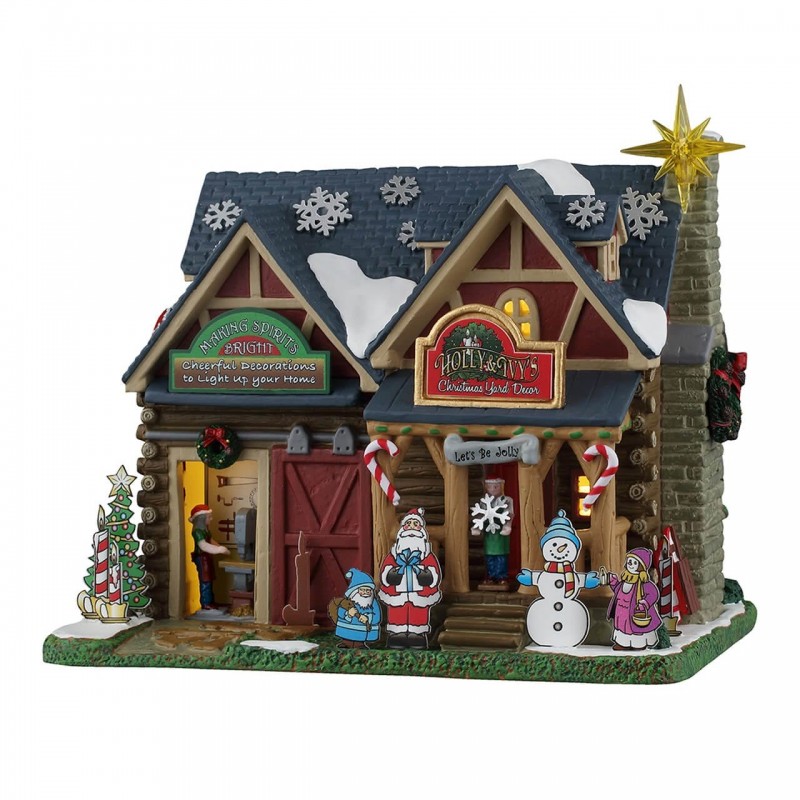 Holly & Ivy'S Christmas Yard Décor con Alimentatore 4.5V Cod. 65537