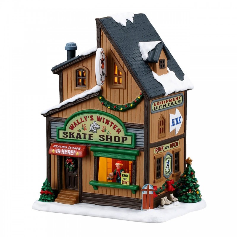 Wally'S Winter Skate Shop con Alimentatore 4.5V Cod. 65539