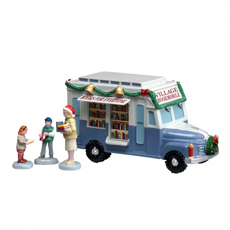 Bookmobile Set Of 4 Cod. 63819