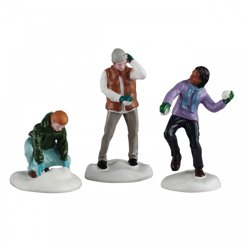 Snowball Fight Set Of 3 Cod. 62619