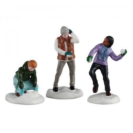 Snowball Fight Set Of 3 Cod. 62619