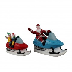 Santa'S Day Off Set Of 2 Ref. 62621