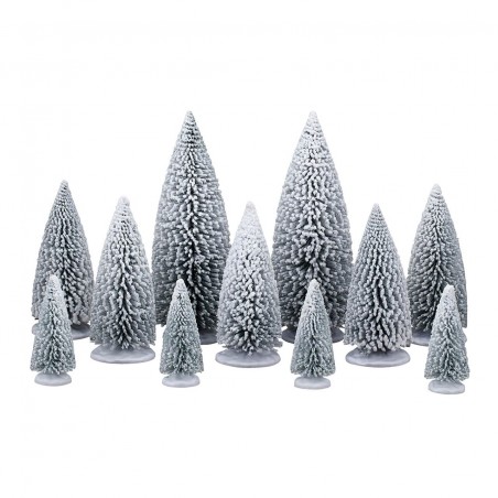 White Pine Trees Set Of 11 Ref. 64687