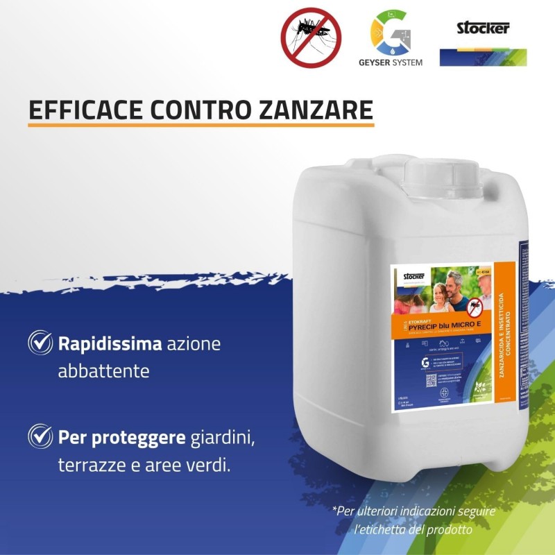 Geyser Stocker PRO LITE Complete Kit Professional Automatic Mosquito System up to 650 m2 Geyser Stocker PRO LITE Complete Kit Professional Automatic Mosquito System up to 650 m2