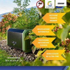 Geyser Stocker PRO LITE Complete Kit Professional Automatic Mosquito System up to 650 m2