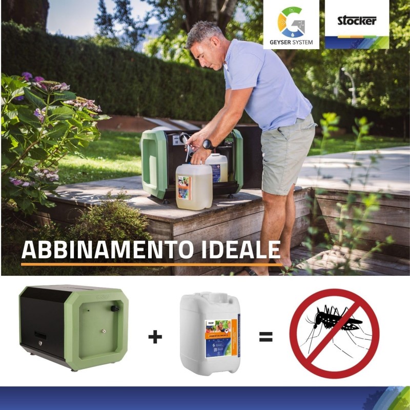 Geyser Stocker PRO LITE Complete Kit Professional Automatic Mosquito System up to 650 m2 Geyser Stocker PRO LITE Complete Kit Professional Automatic Mosquito System up to 650 m2
