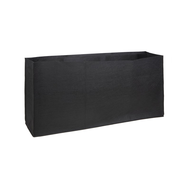 Modular Garden Divider Herstera PLANTER 30 in Metal Anthracite Color 200x30x50 cm