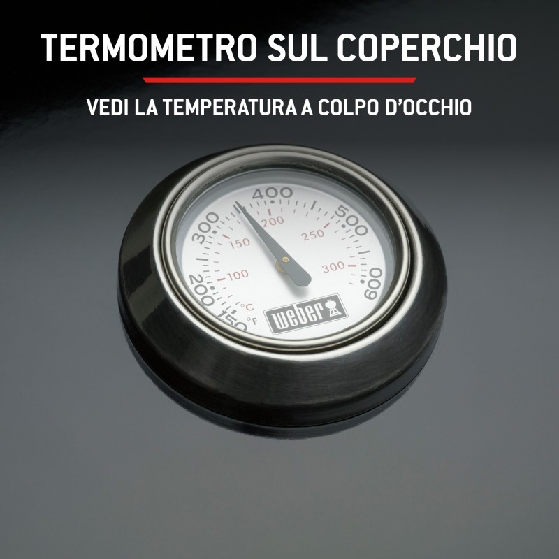 Barbecue Weber a Carbone Master-Touch GBS E-5750 Ø 57 cm Black Cod. 14701004