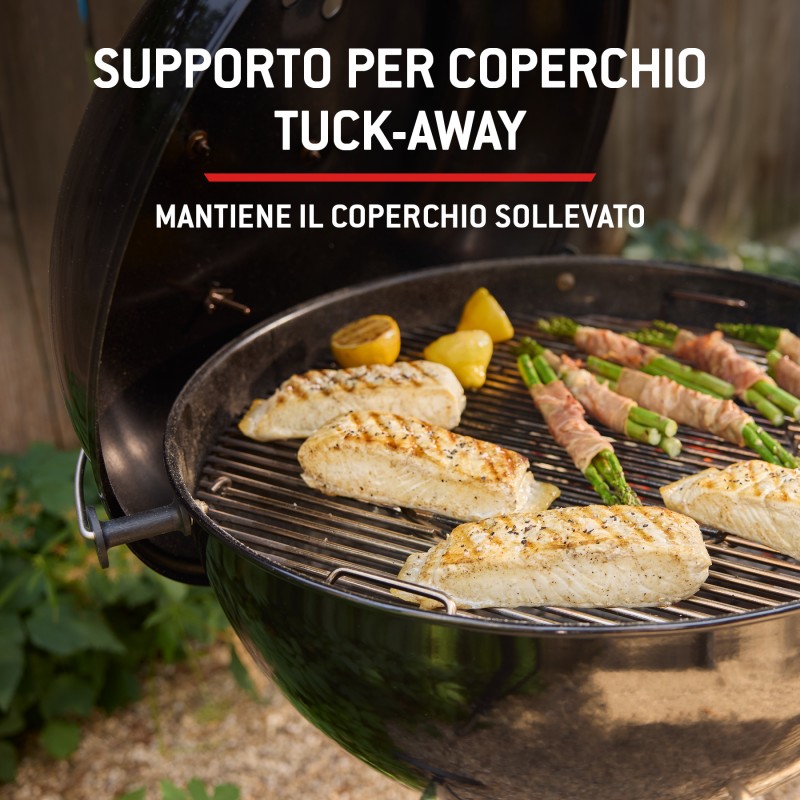 Barbecue Weber a Carbone Master-Touch GBS E-5750 Ø 57 cm Black Cod. 14701004