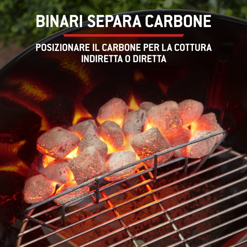Barbecue Weber a Carbone Master-Touch GBS E-5750 Ø 57 cm Black Cod. 14701004