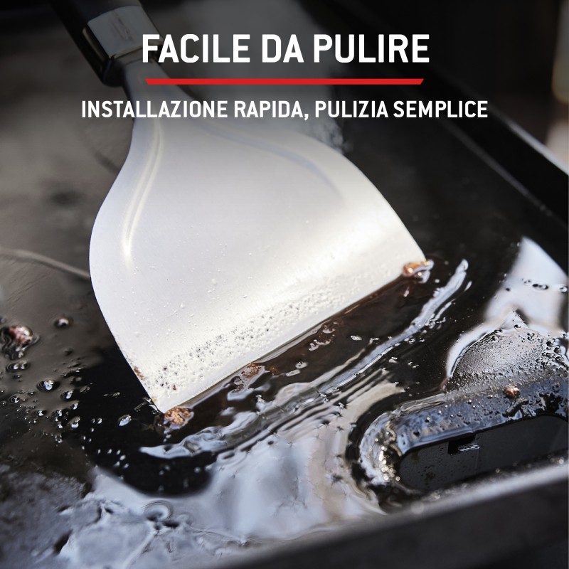 Piastra Weber a Gas Slate GP 56 cm Premium Black Cod. 1500244