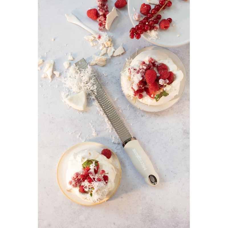 Microplane Premium Classic Zester Grater Ivory Microplane Premium Classic Zester Grater Ivory
